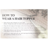 12-Inch Blonde Brown Silk Base Straight Hair Topper - 100% Remy Human Hair Clip-In, 150% Density