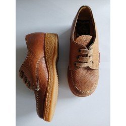 Classic British Tan Leather Kids' Shoe