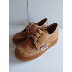 Classic British Tan Leather Kids' Shoe